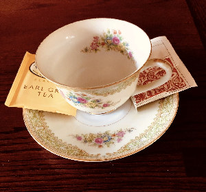 Photograph of teacup