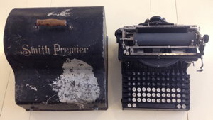 Photograph of typewriter