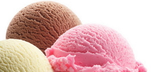 Photograph of ice cream