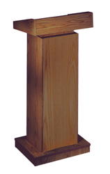 Photograph of a lectern