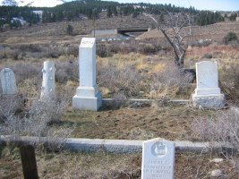 Photograph of Old Washoe City cemetary